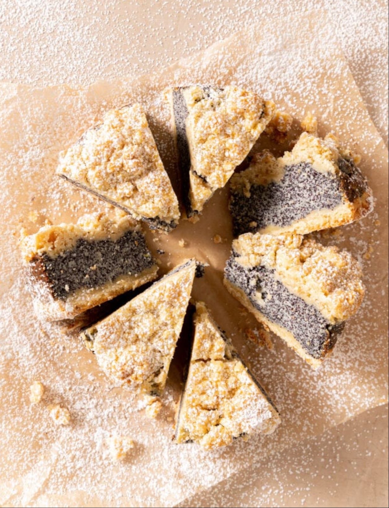 Mohnkuchen (German Poppy Seed Cake)