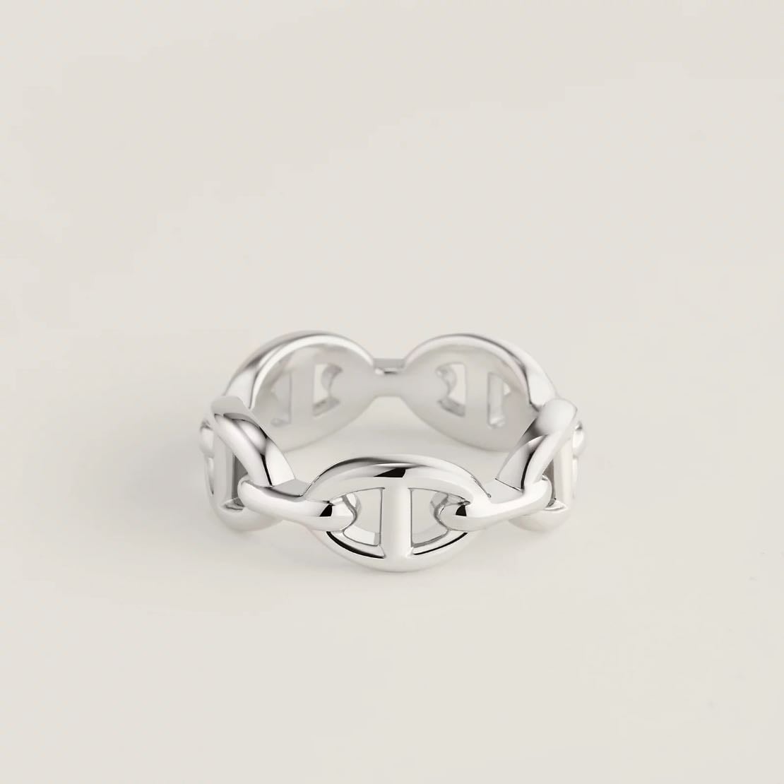 Bague Hermès Chaîne d’ancre Enchaînée