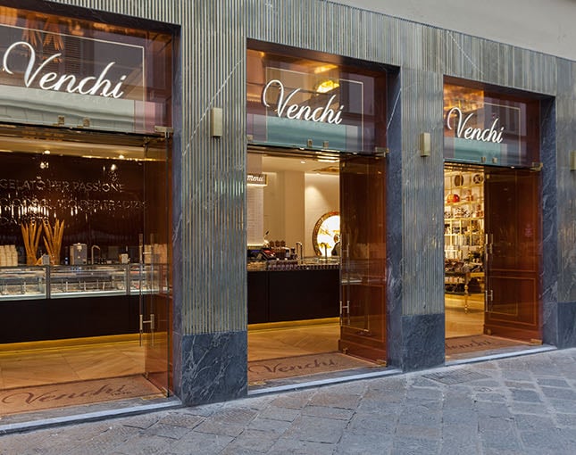 venchi cioccolato e gelato - gelato