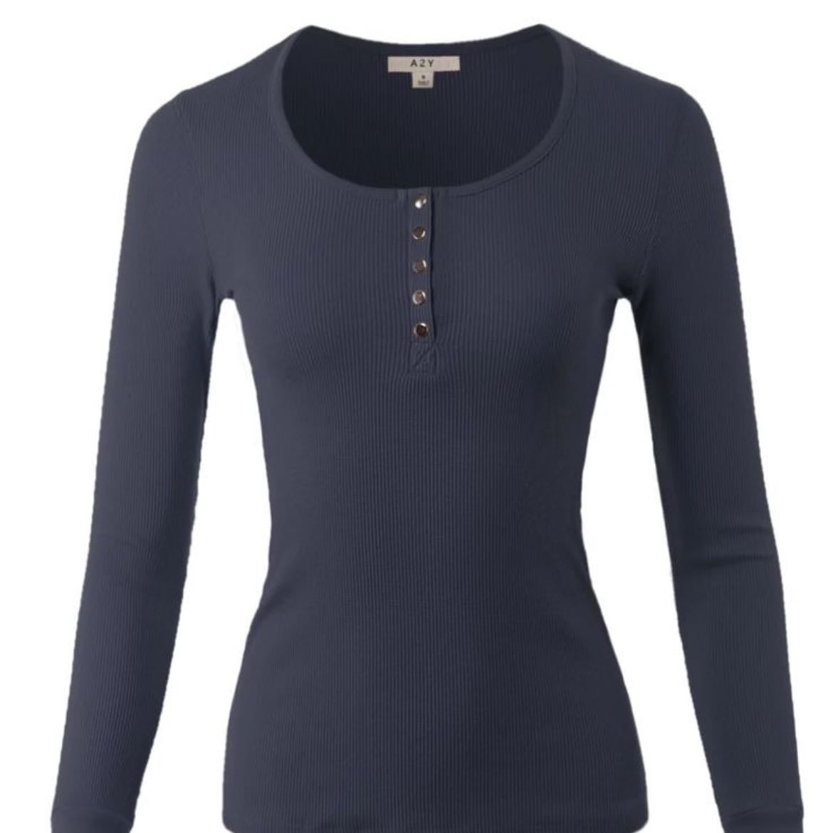 Camisetas con cuello henley