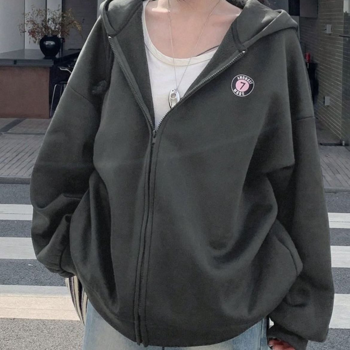 Sudadera con cierre