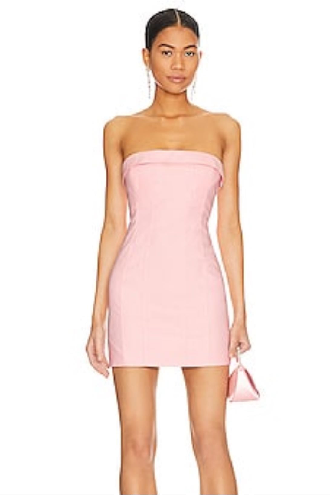 Baby pink dress