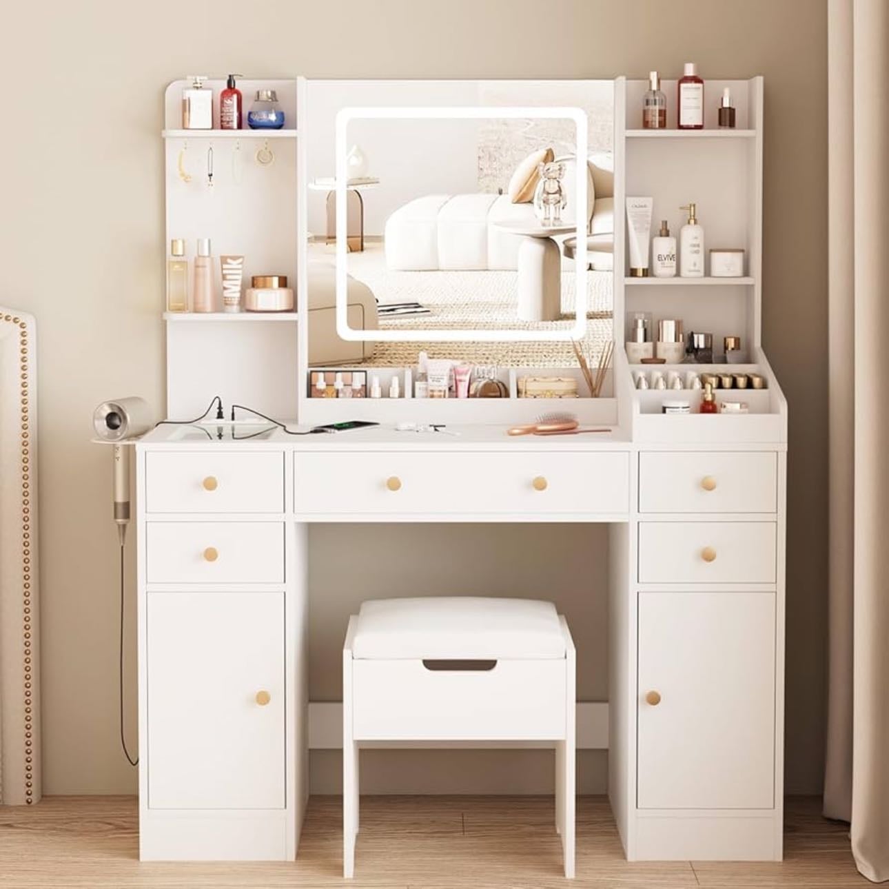 New makeup vanity - - Amazon ~105