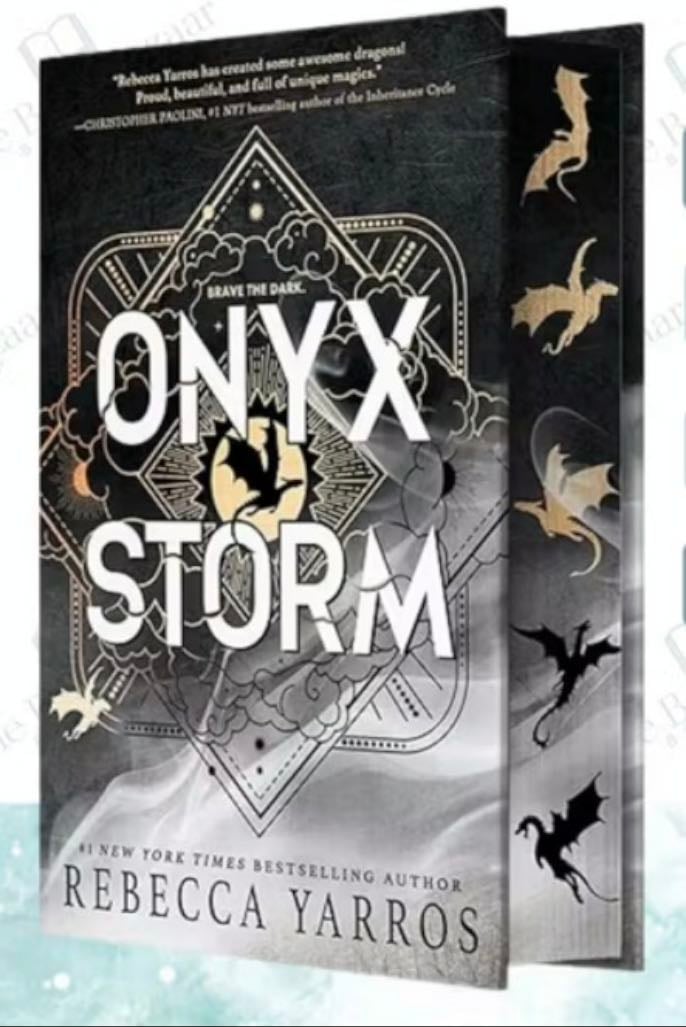 onyx storm - Rebecca Yarros • Deluxe Limited Edition