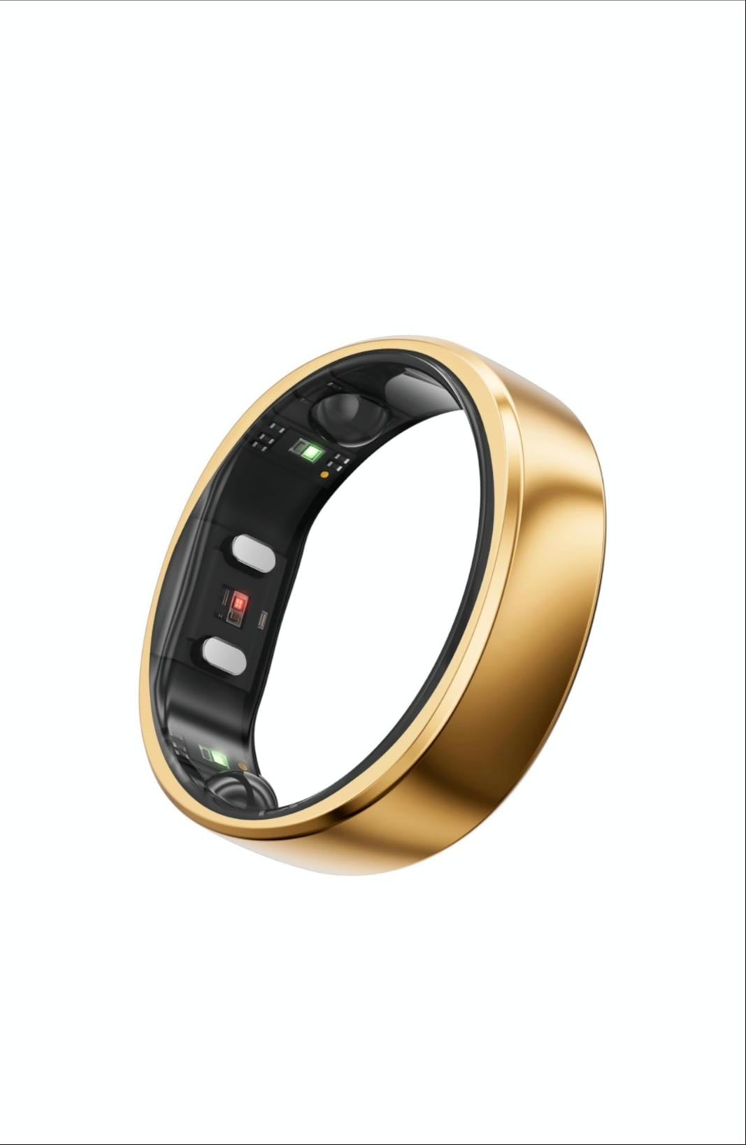 RingConn Gen 2, World’s First Smart Ring with Sleep Apnea Monitoring, No APP Subscription, 12-Day Battery Life, Stress/Heart Rate/Women's Health Tracker, Android & iOS Compatible (Rose Gold, Size 8)
