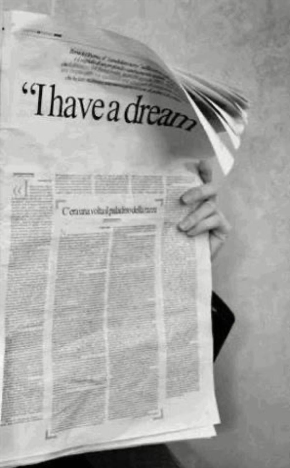 “I have a dream” - - Martin Luther King Jr.