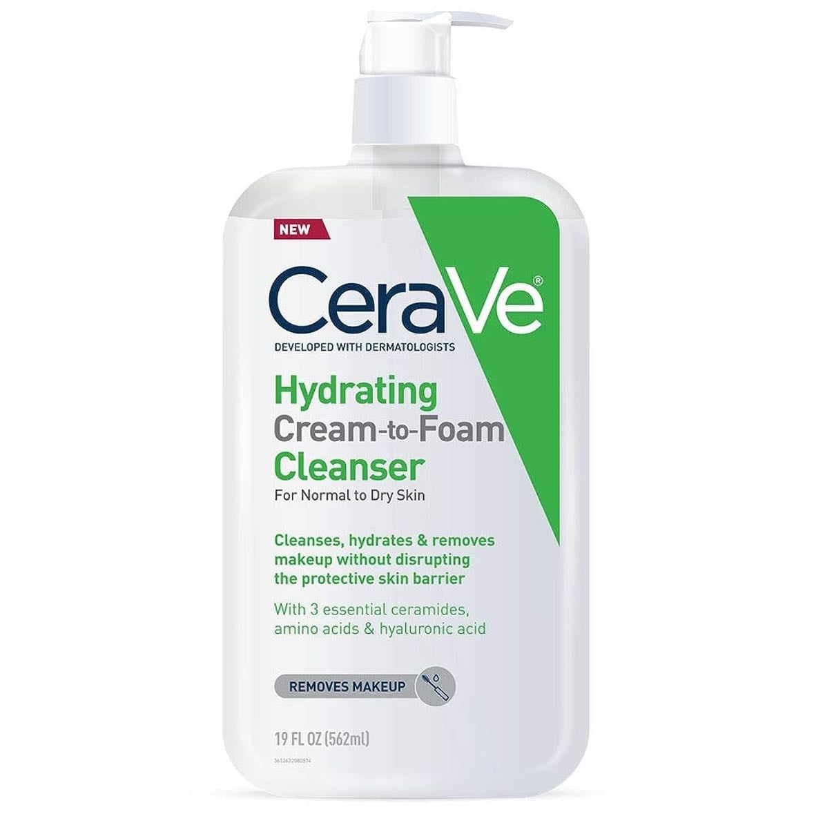 Cerave - Hydrating Cream to Foam Cleanser