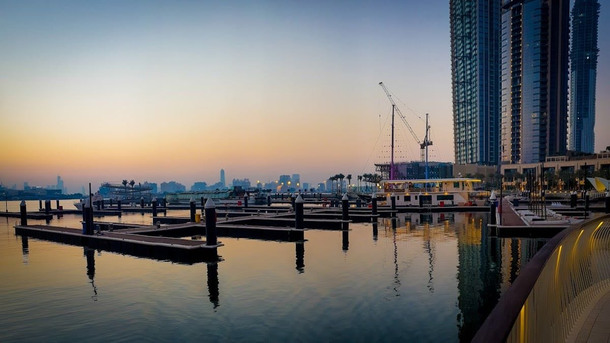 Dubai Creek Harbour - Sunset
