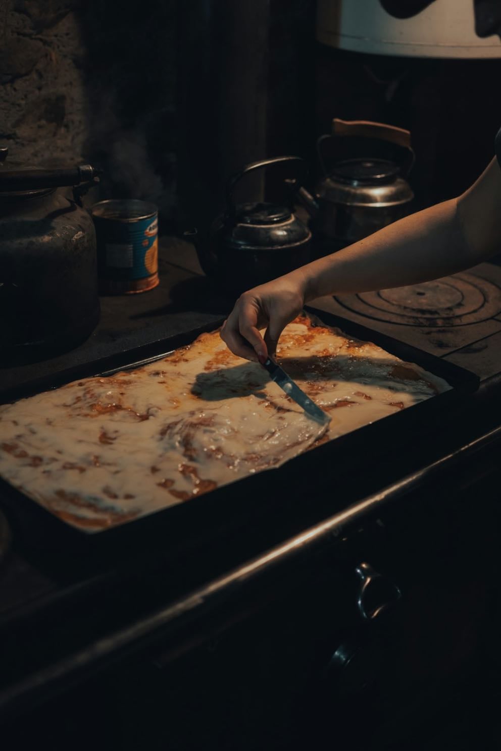 Pizza baking night