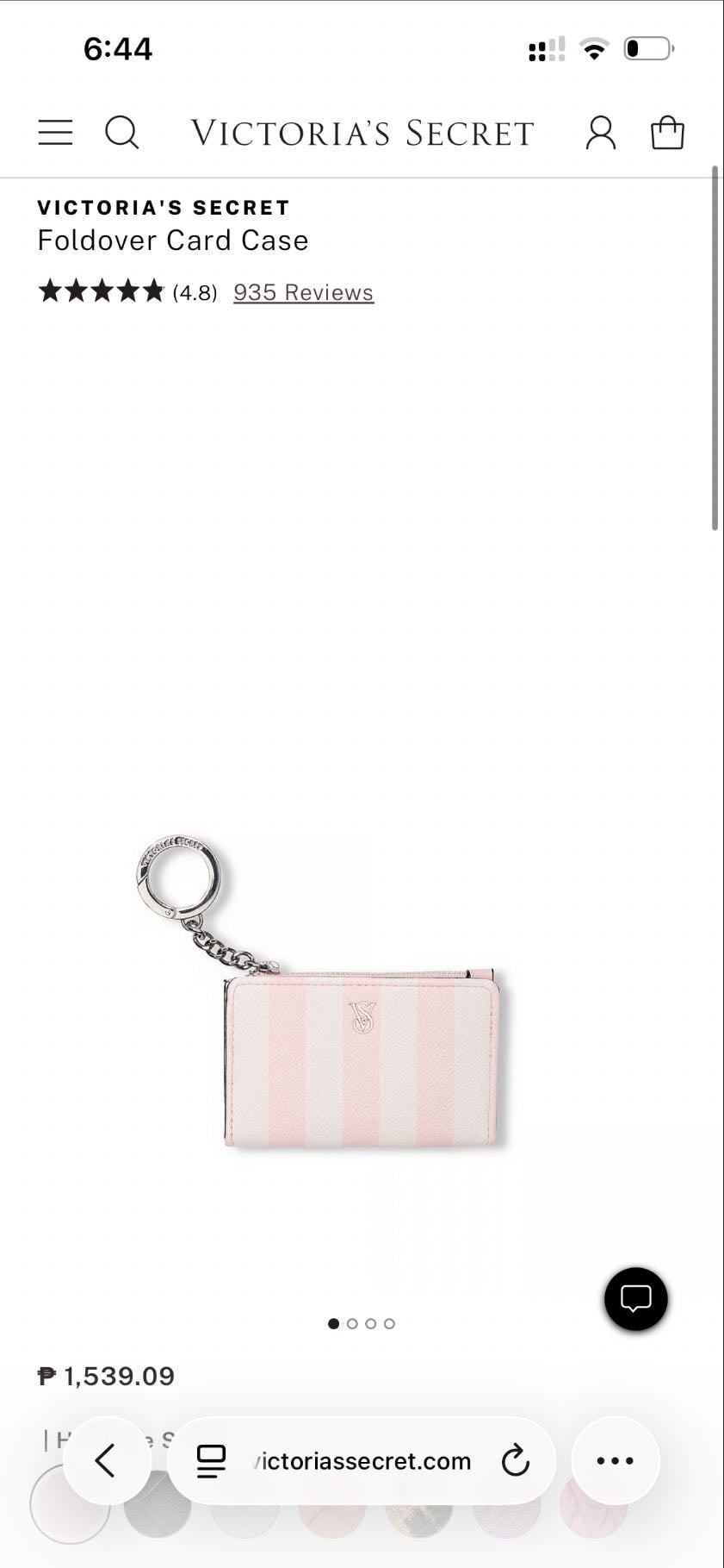 victorias secret wallet - 1800-2000