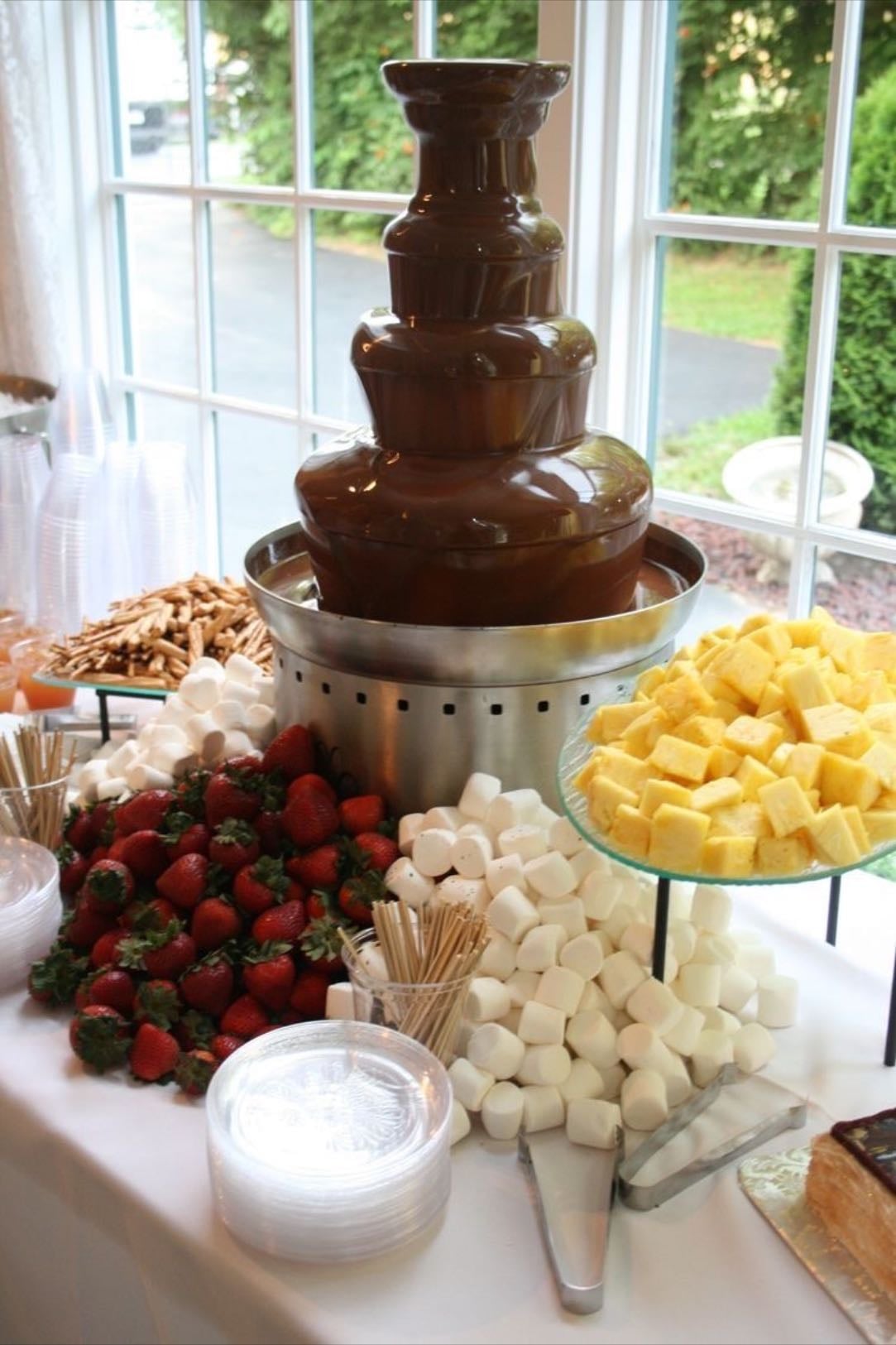 Fontaine chocolat