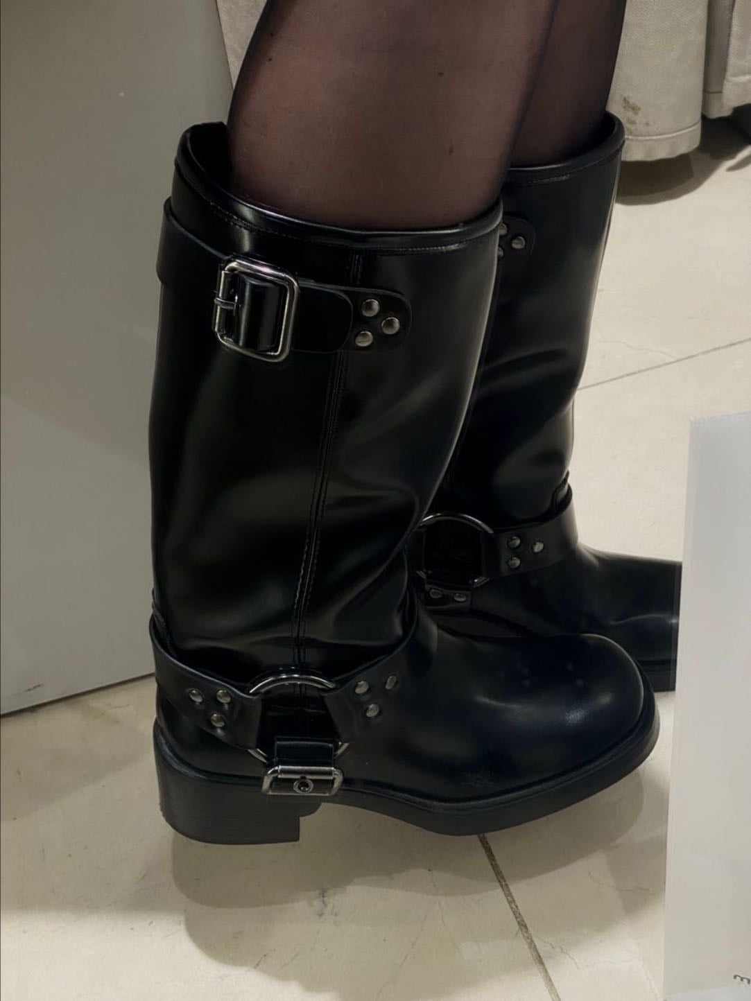 Bottes cuir