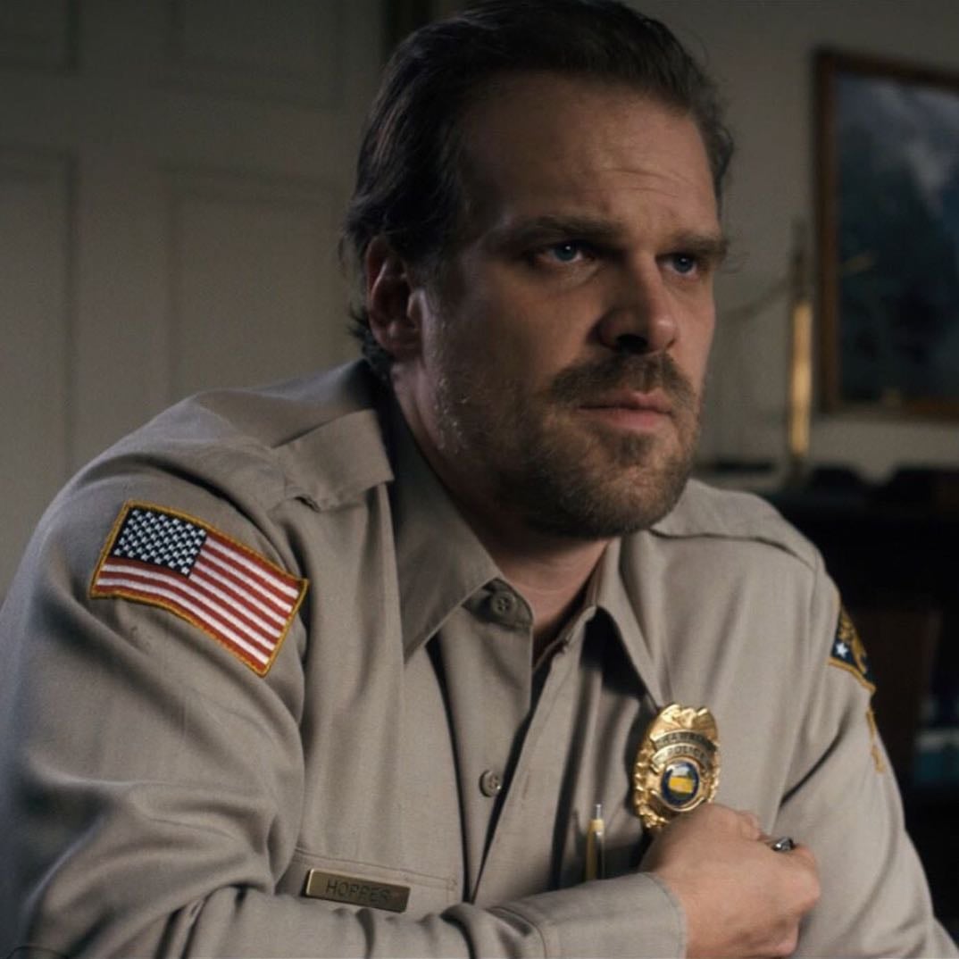 jim hopper - stranger things
