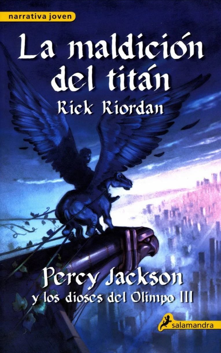 La maldición del Titán/The Titan’s Curse - Rick Riordan • 2007
