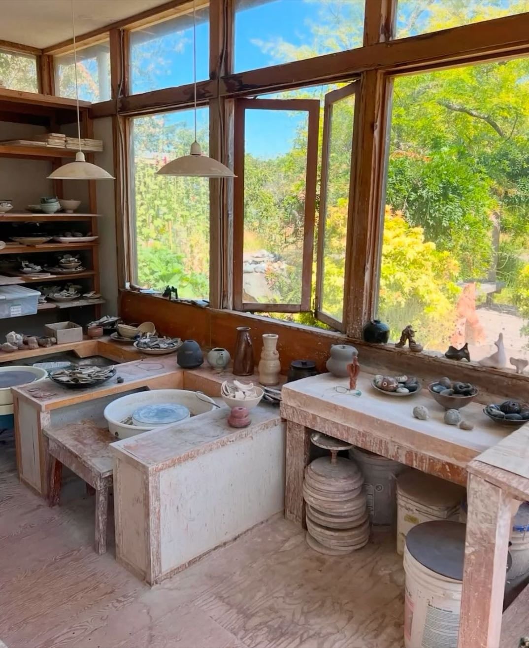 Pottery studio makeover
