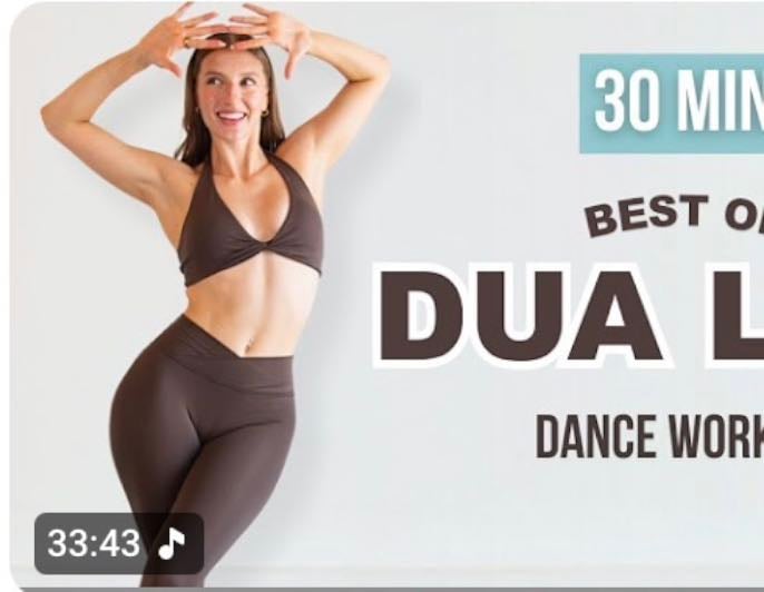 30 MIN DUA LIPA DANCE WORKOUT - Top Hits (Full Body Cardio)