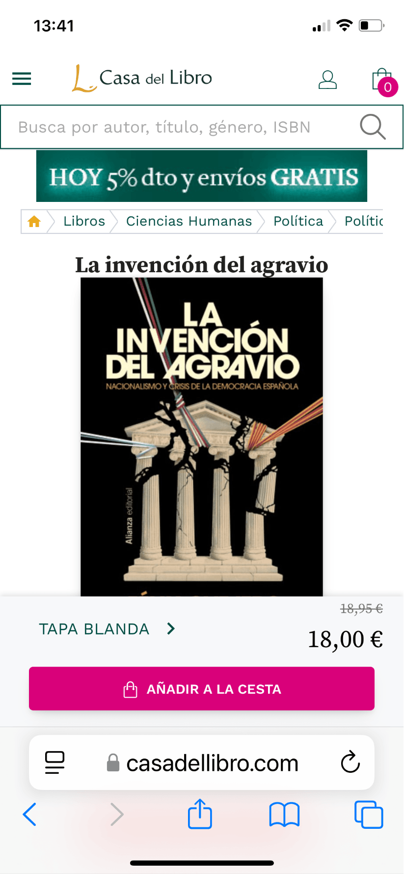 LA INVENCIÓN DEL AGRAVIO