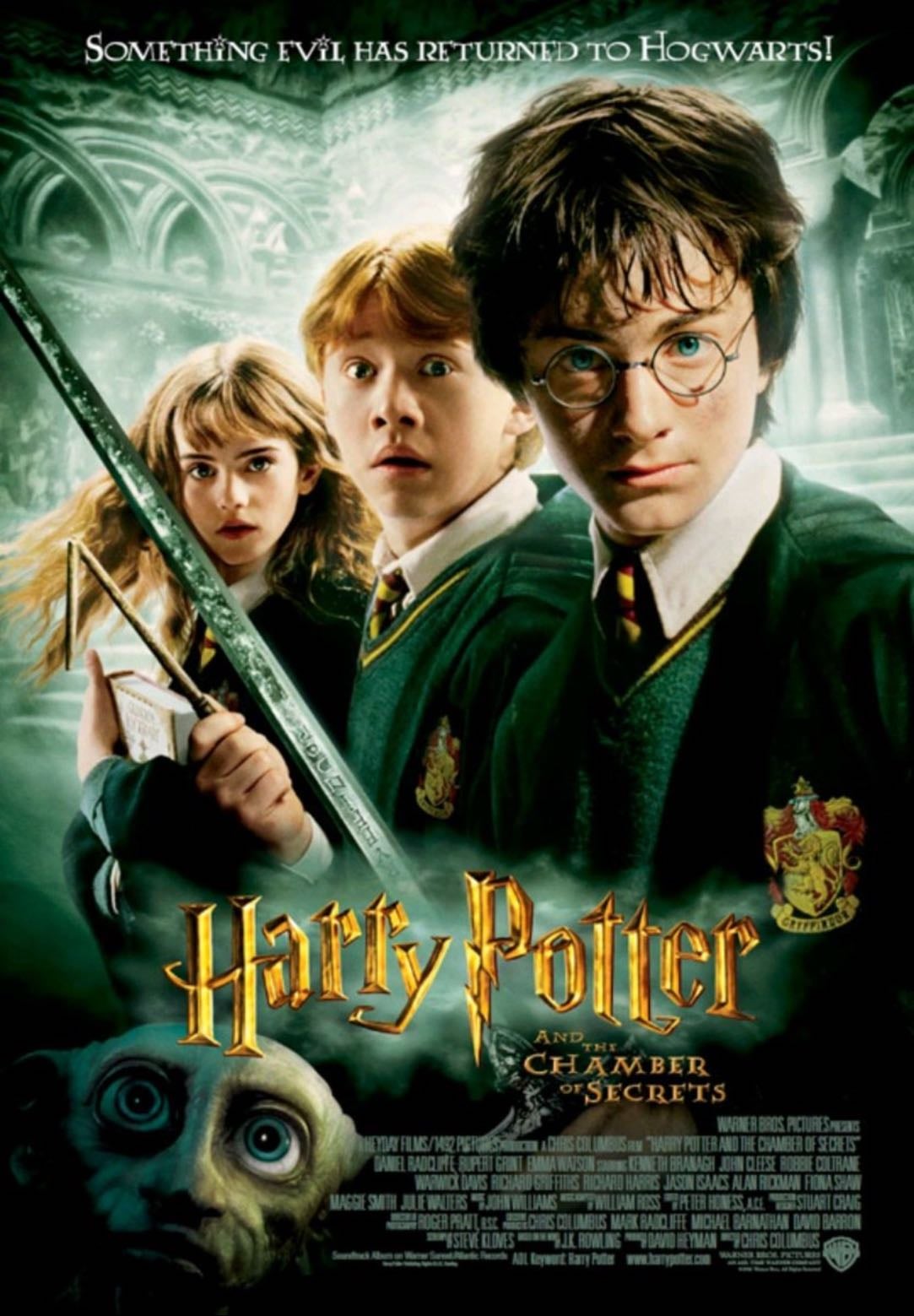 harry potter and the chambers of secrets