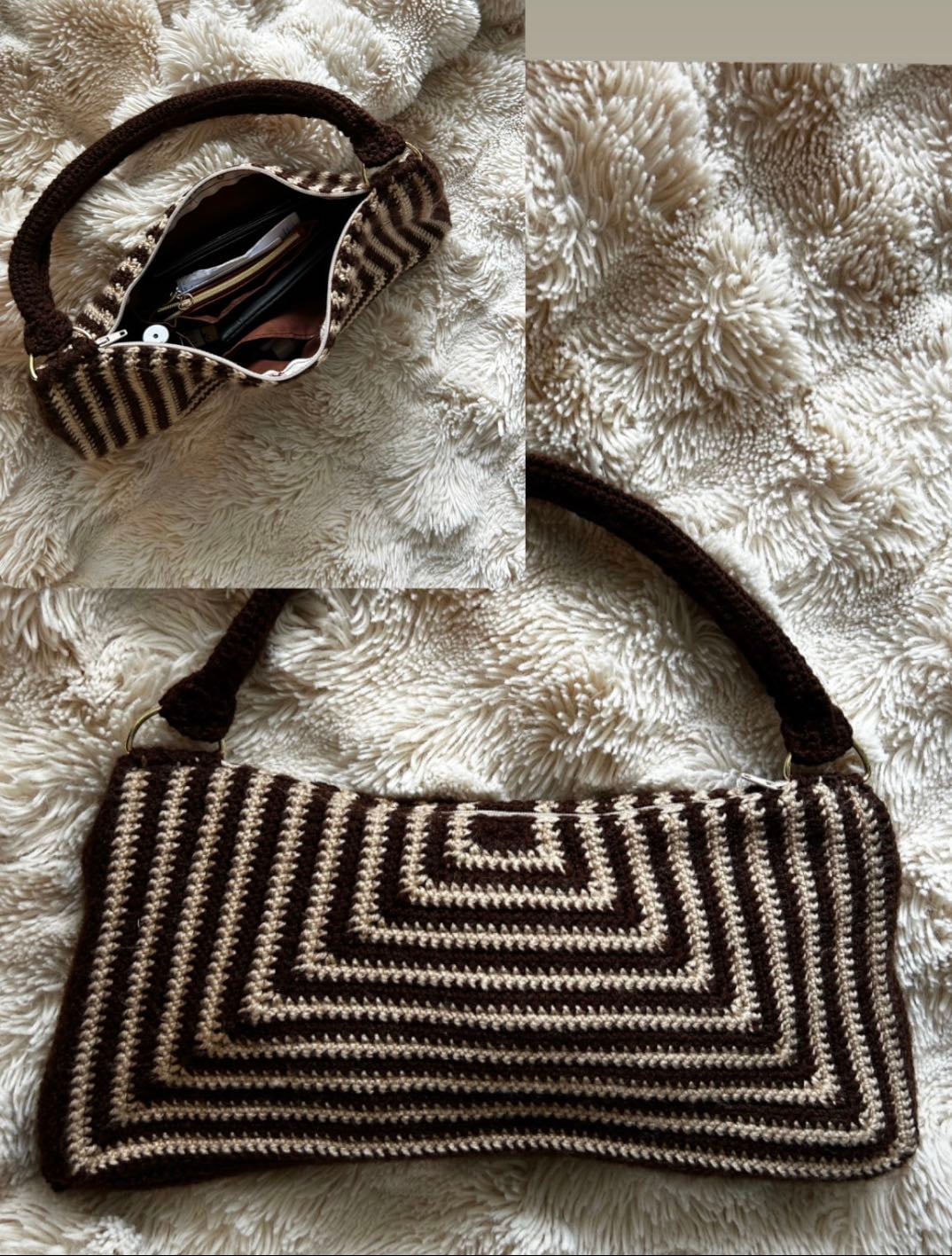 Daisy bag by Crochet Daniela