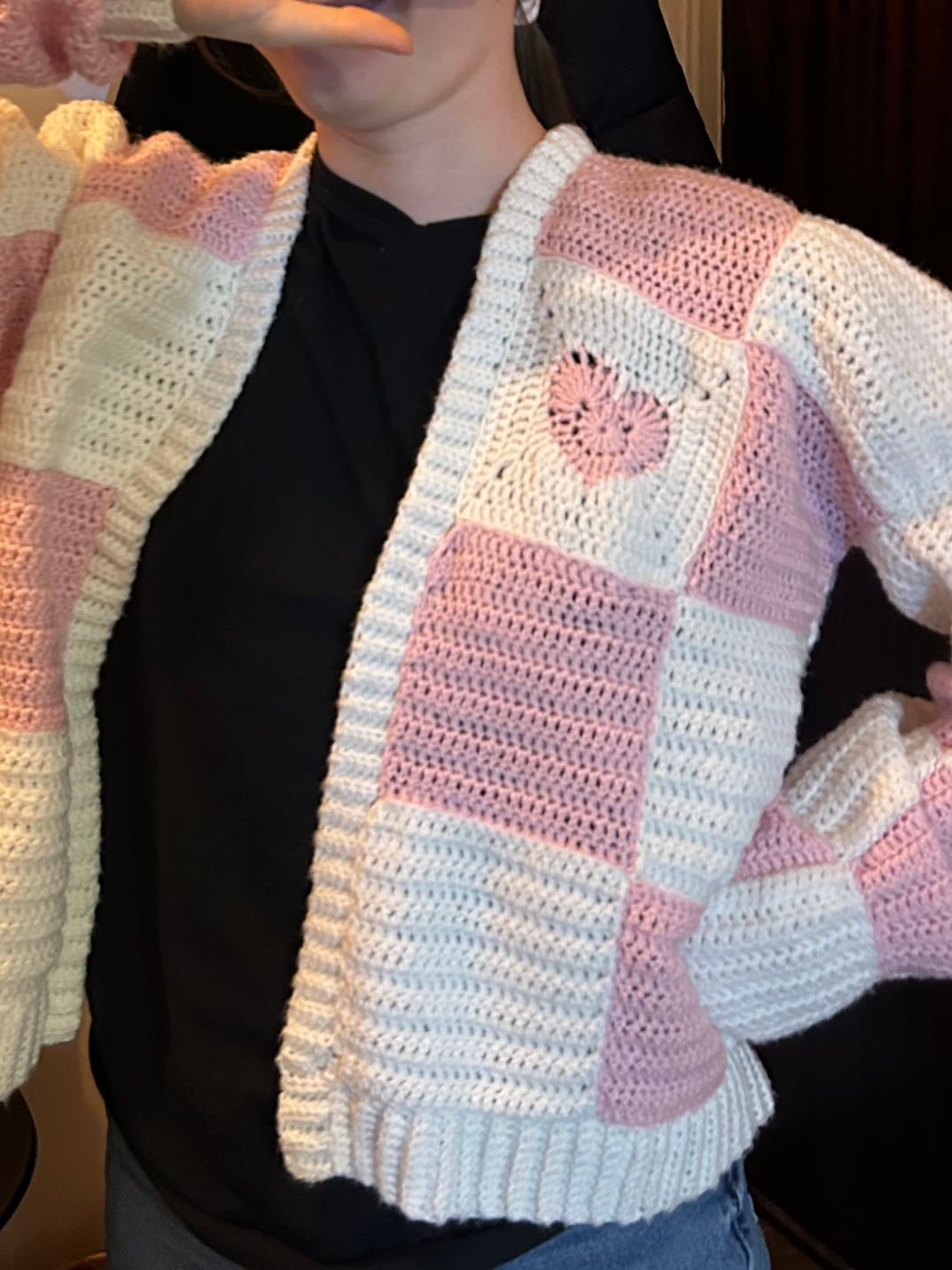 Cardigan crochet by @s.yesh