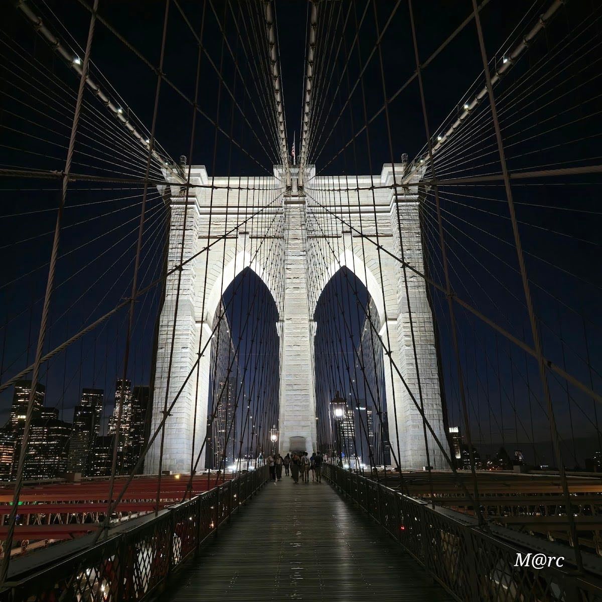 Brooklyn Bridge - Bridge銉籑anhattan, New York