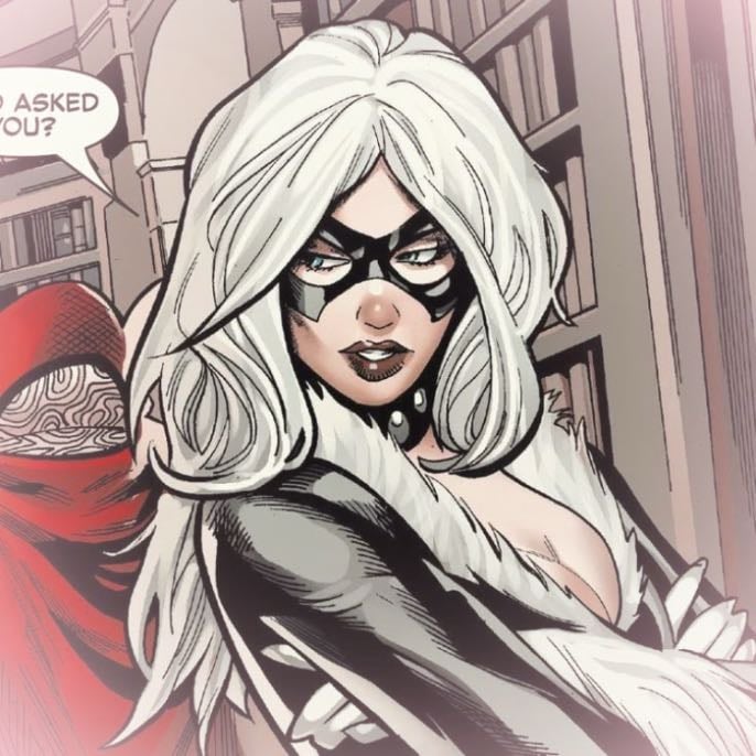 @blackcat 𓏲ּ𝄢🪽 - — felicia hardy ⋆˚࿔