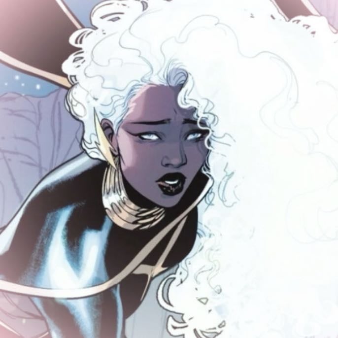 @storm ⋆.˚🐰⋆ - — ororo munroe ⋆˚࿔