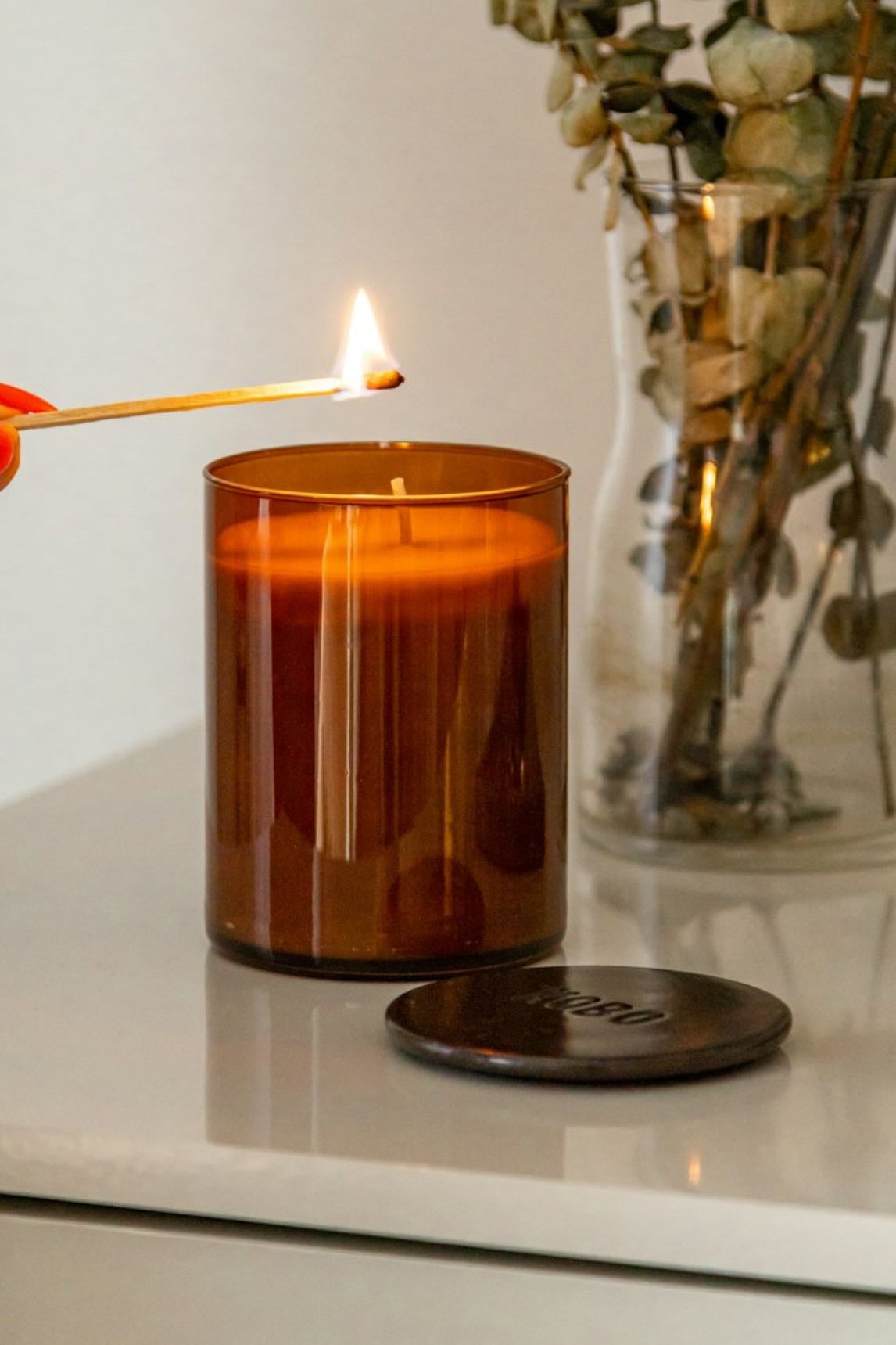Vela de vainilla