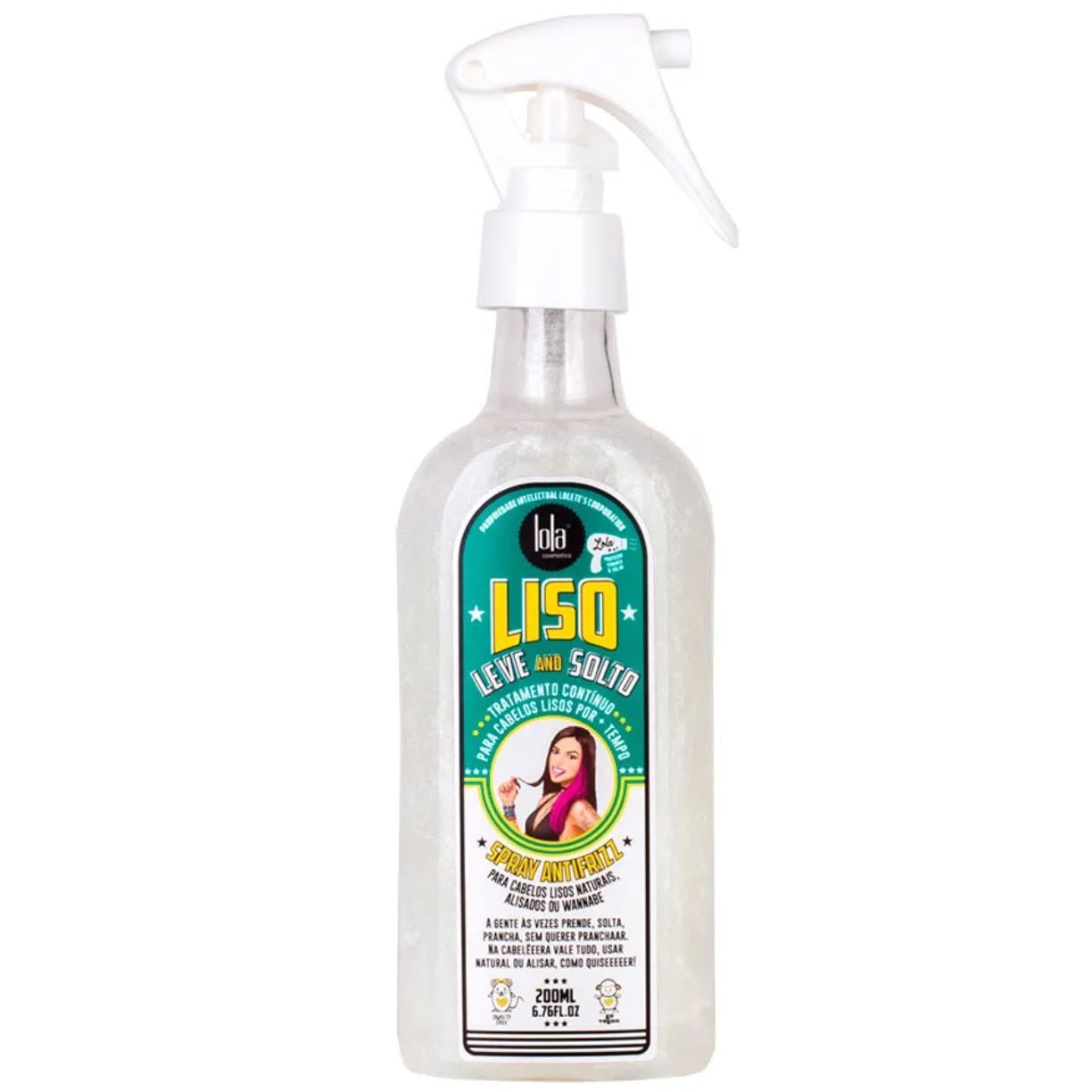 Spray Antifrizz Liso, liviano y suelto - Lola Cosmetics