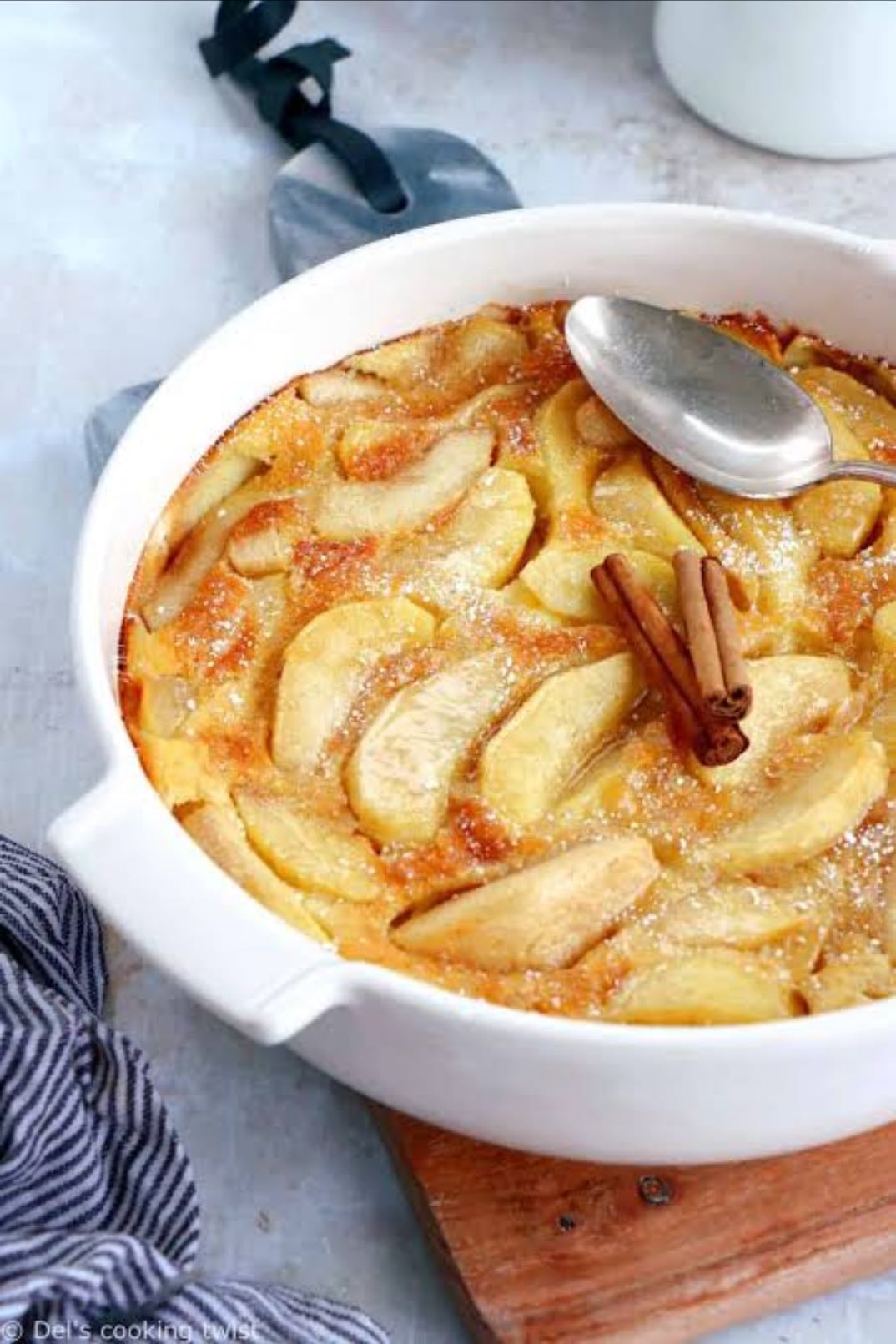 Clafoutis aux pommes
