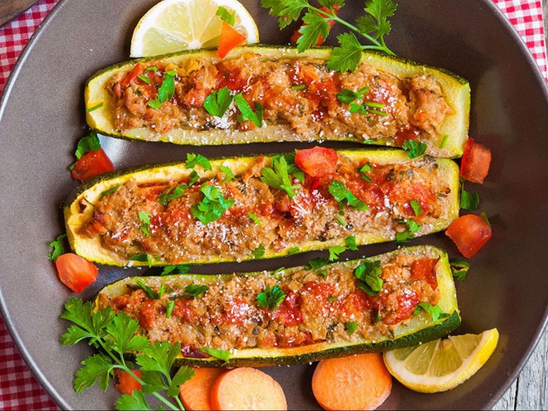Courgette farcie