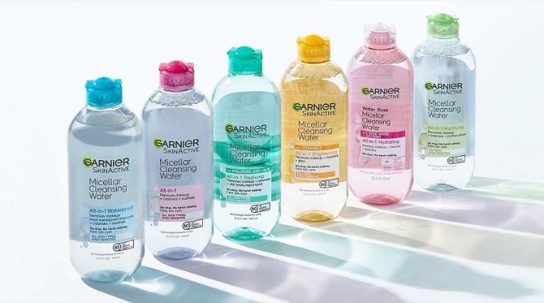 Agua micelar ganier