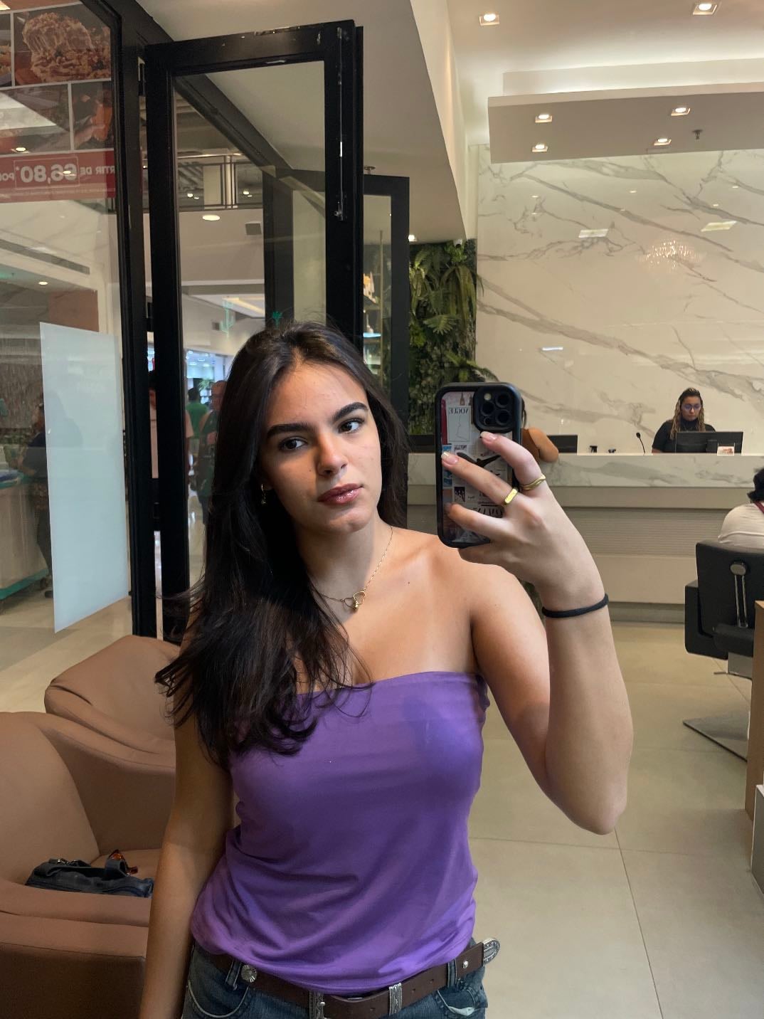 cortei meu cabelo