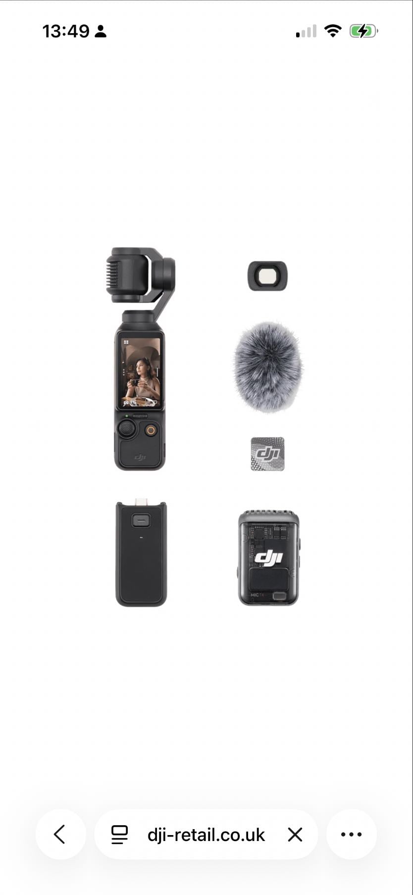DJI Osmo Pocket 3 Handheld Camera