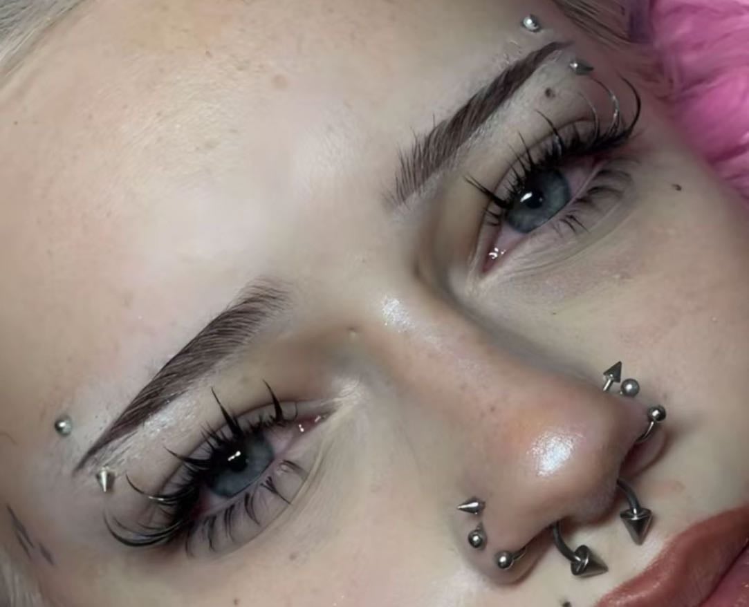 septum + nostrils
