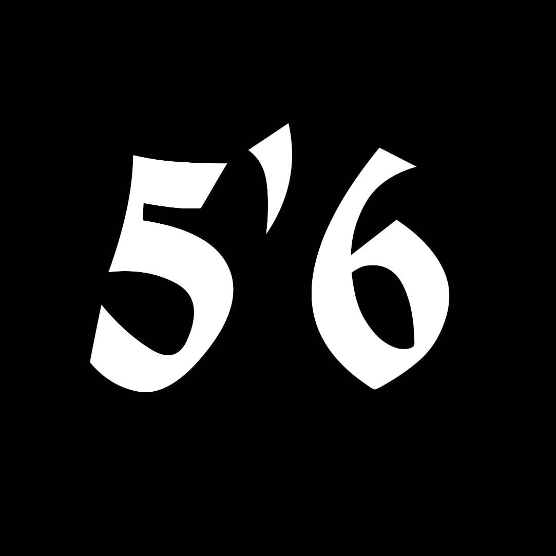 5’6” - height