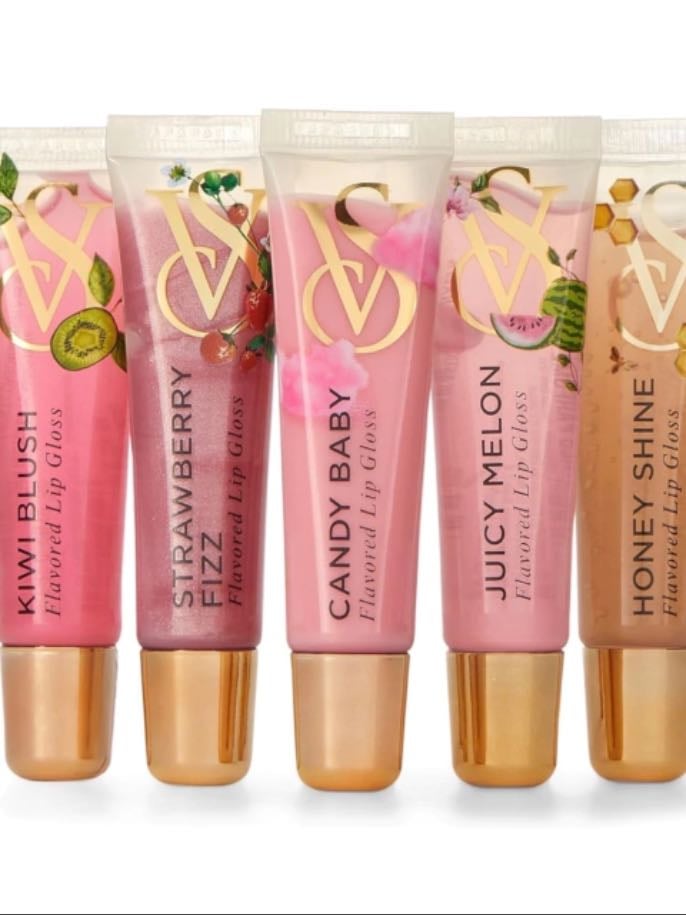 gloss victoria secret - se ven bastante cuntys, con su brillito y deben oler rico