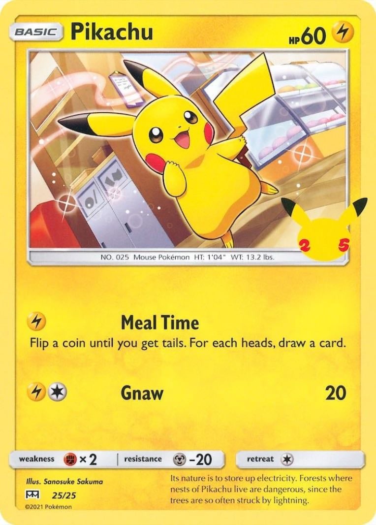 pikachu - promo mcdonald's 2021 (25/25)