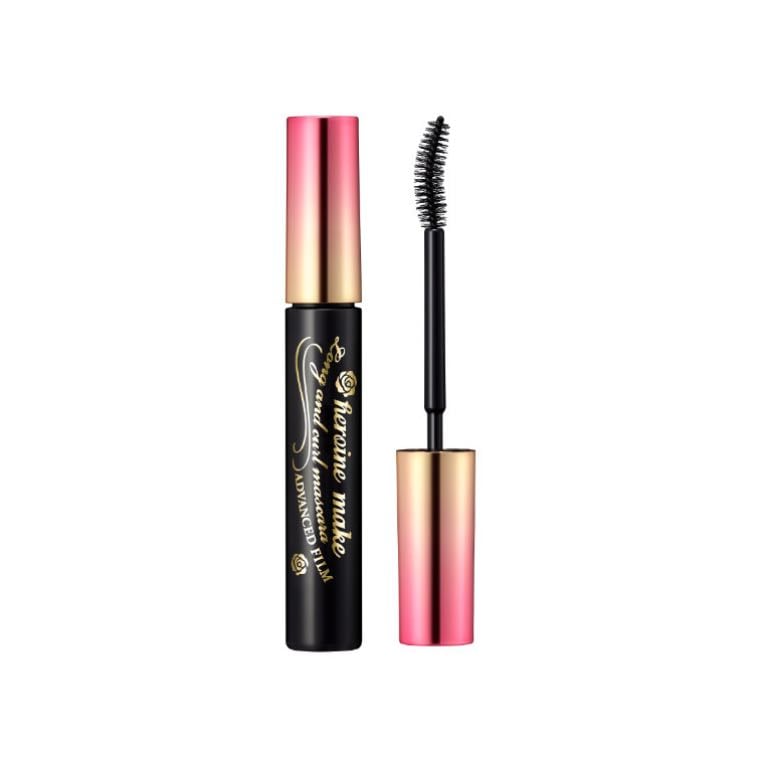 heroine make long & curl mascara advanced film - black - isehan/kiss me