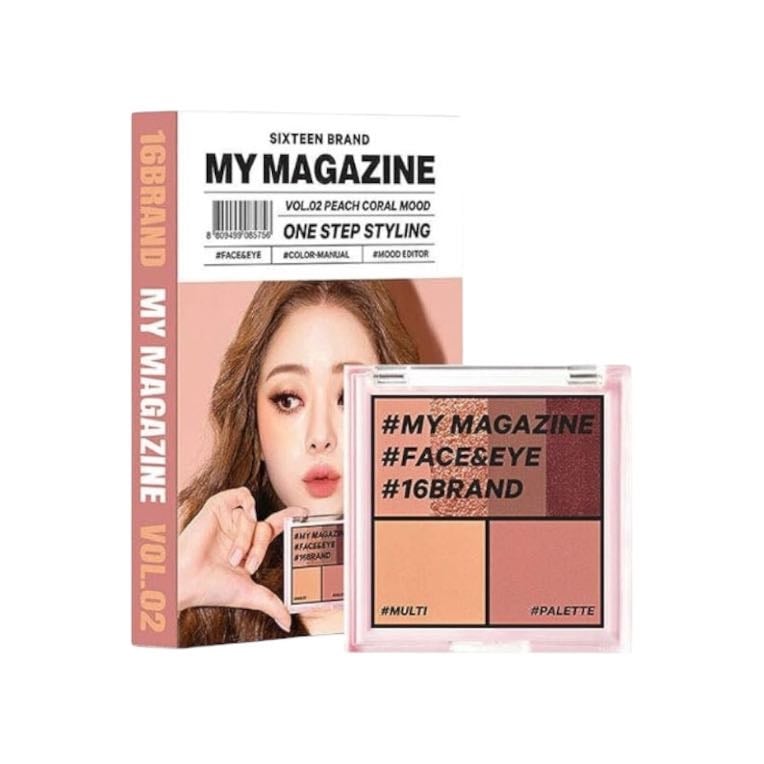my magazine - vol.02 peach coral mood - 16brand