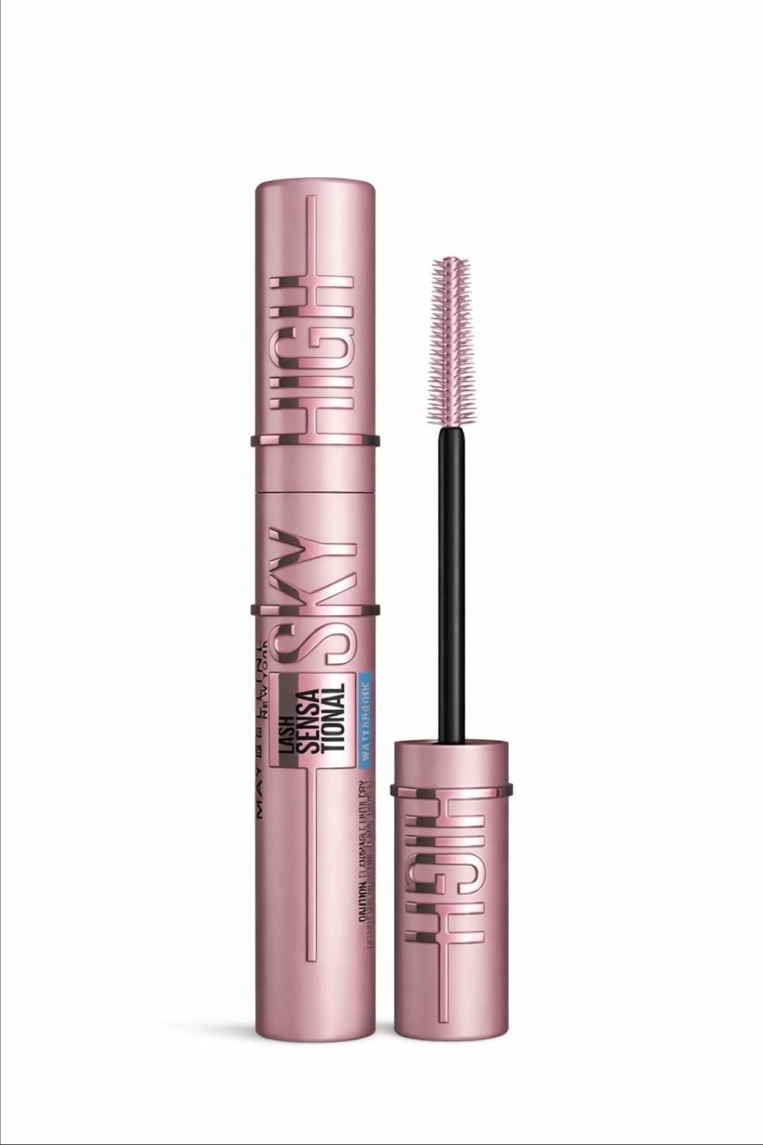 Maybelilne sky high mascara - Lengthens lashes a lot with good separation.
