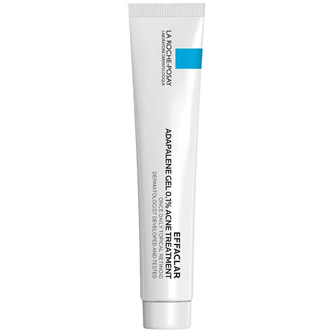 La Roche Posay Effaclar Adapalene Gel 0.1% Acne Treatment - Helps maintain a clearer, smoother, more refined-looking complexion over time.