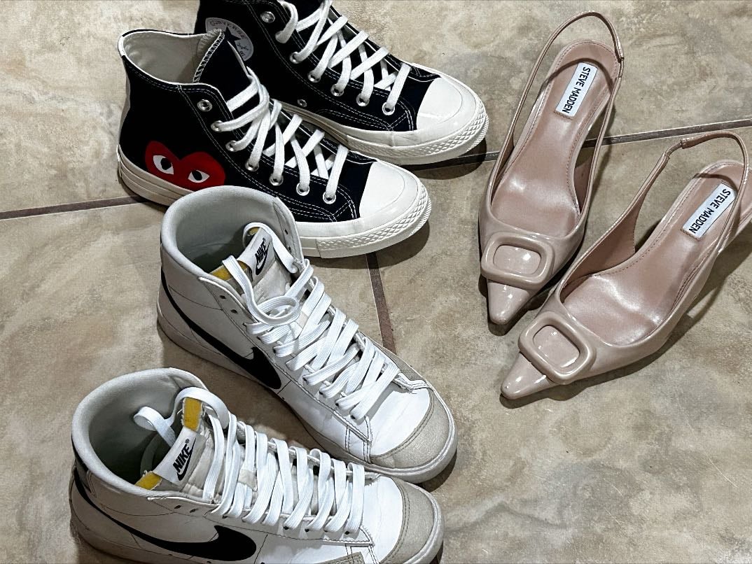this shoe rotation - holy trinity 🙌🏻