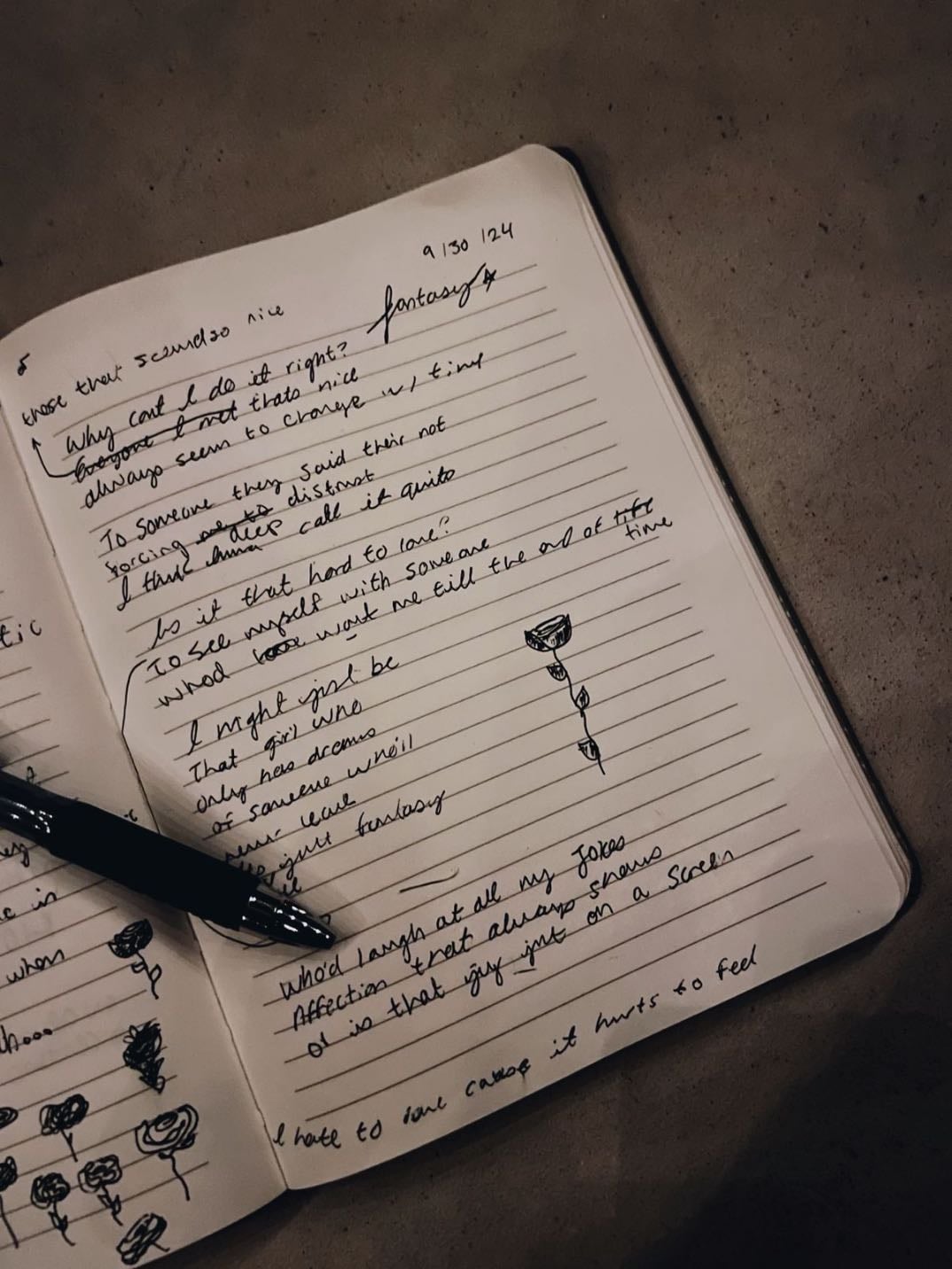 Write song lyrics