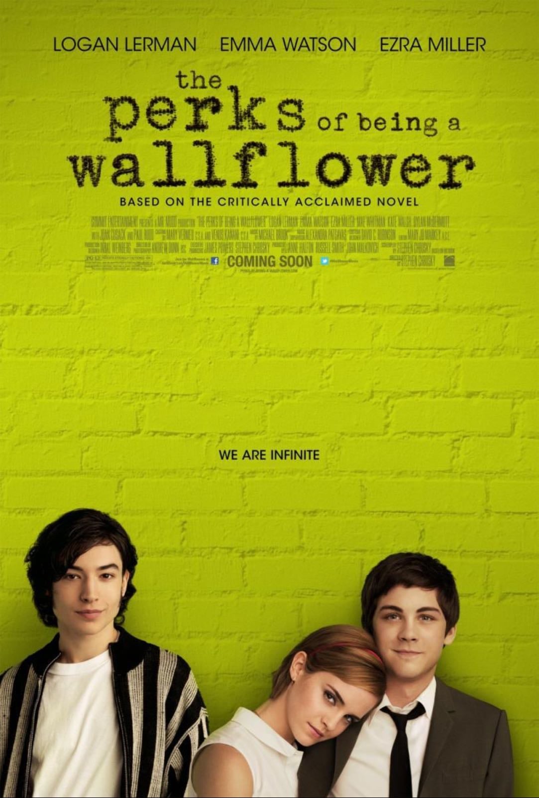 Las ventajas de ser un marginado - Stephen Chbosky · 2012