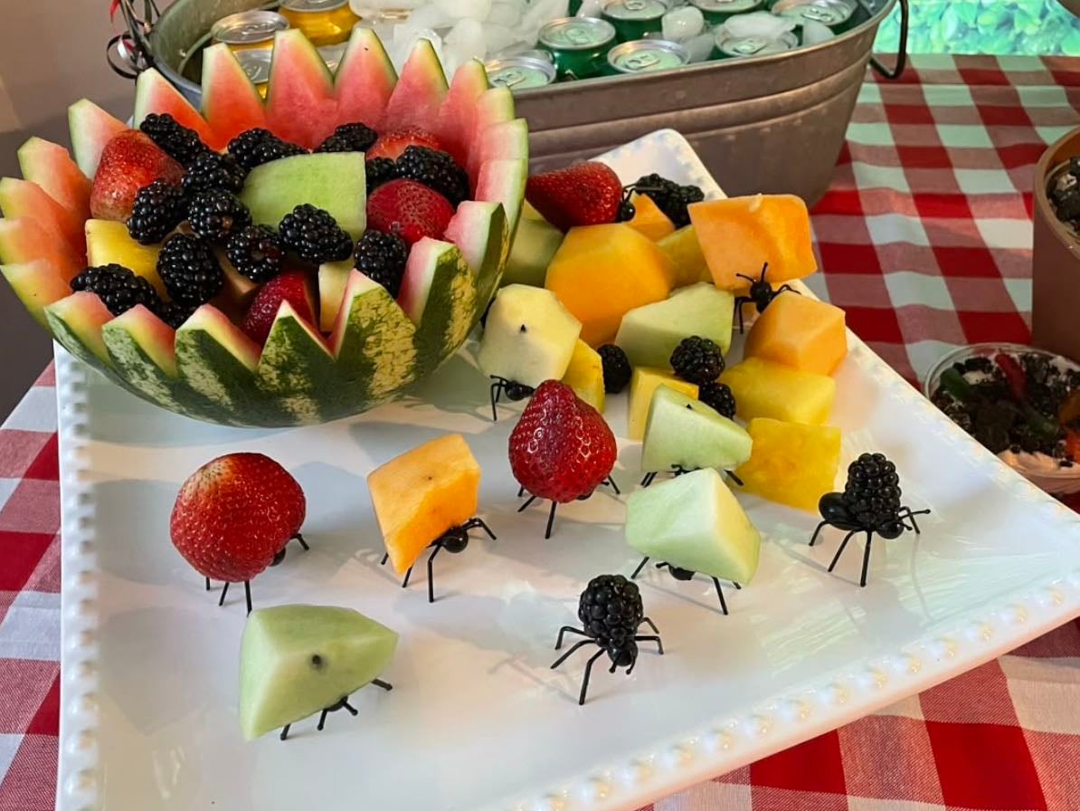 Plateau de fruit Insectes - Dessert