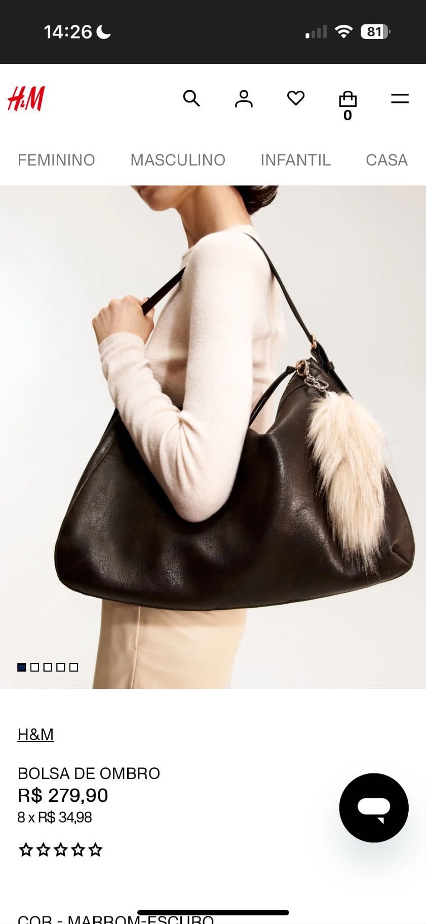 bolsa hm