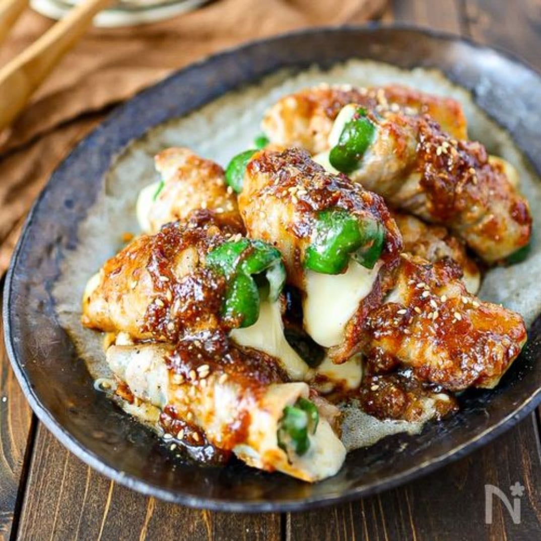 ピーマンの肉巻き