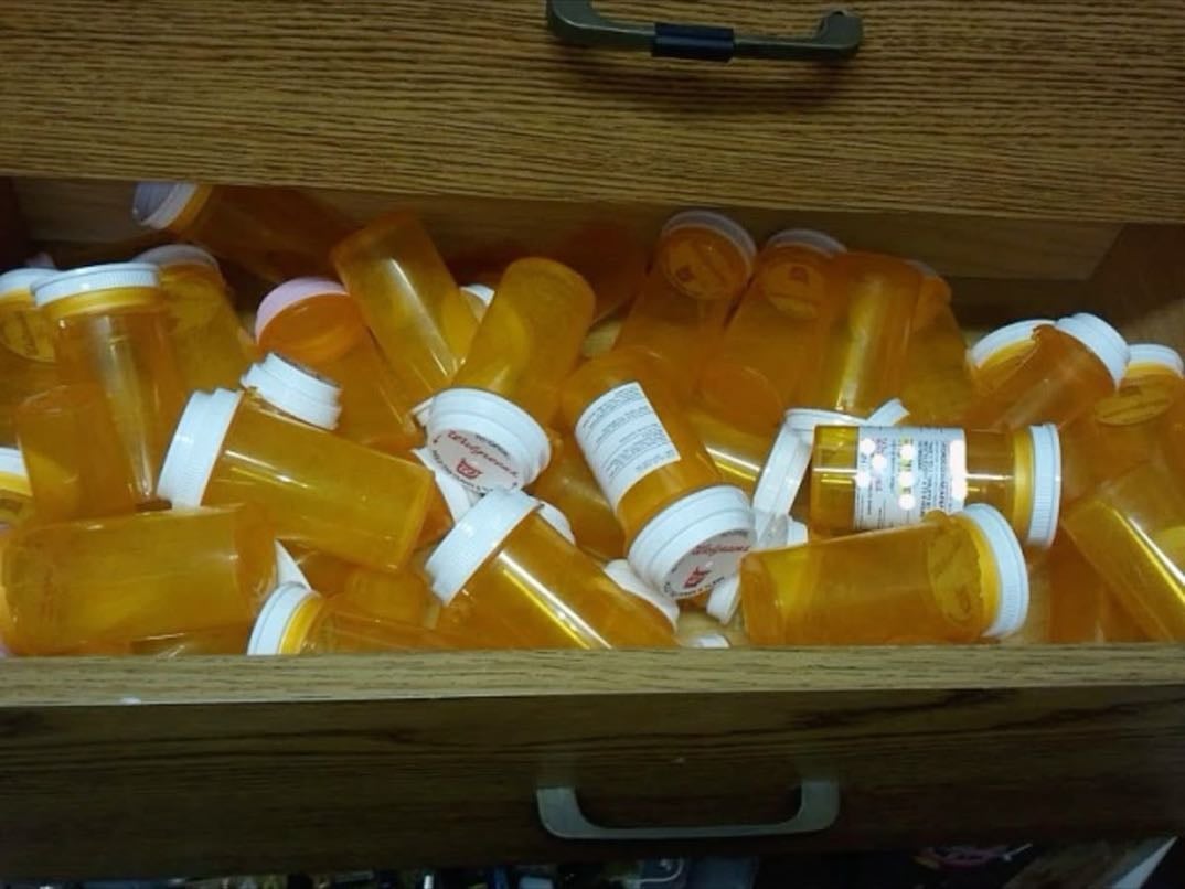 Medicine bottles