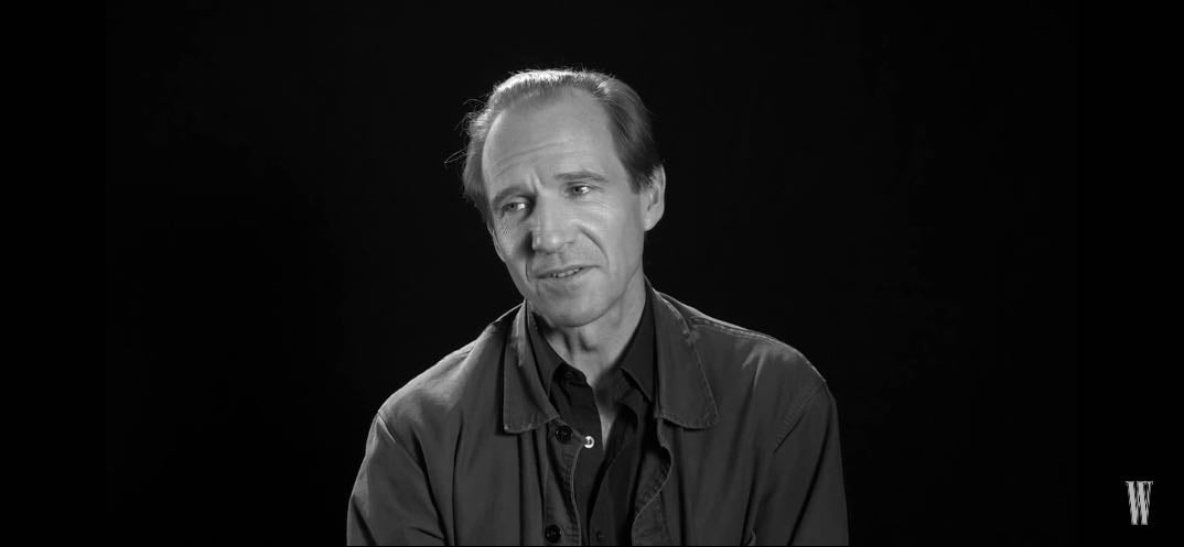 Ralph Fiennes on his Audrey Hepburn Crush and Movies That Make Him Cry | Screen Tests | W Magazine
